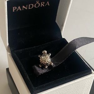 Silver Turtle Pandora charm 🐢